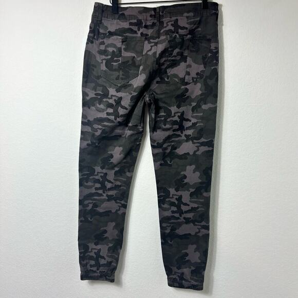 PROSPERITY DENIM GREY CAMO WOMEN JOGGER STYLE PANTS LARGE BRAND NEW WITH TAGS - Picture 4 of 8